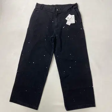 미사용 후즈후 갤러리 SOURCREAM 덕 더블니 팬츠