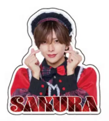 러브시크 사쿠라 아크릴 반지