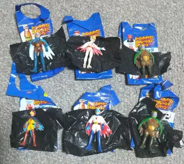 갓챠맨 콜라보레이션 캠페인 미니 피규어 6체 세트