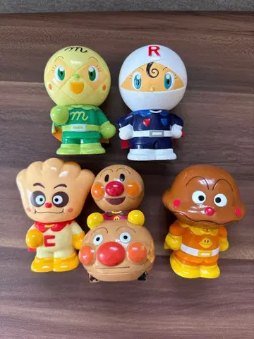 호빵맨 피푸 인형 카레빵맨 롤빵소녀 멜론빵소녀