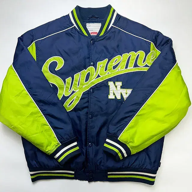 Supreme Crusaders Nylon Varsity M on Bunjang Global Site.