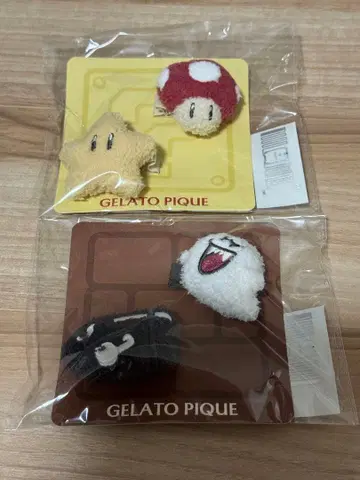 익명 배송 젤라또피케 베비모코 앞머리 클립 슈퍼 마리오