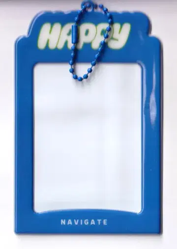 BTS Happy JIN 포토카드 홀더 파랑