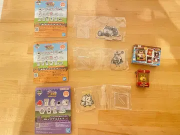 새상품급 미사용 냥코 대전쟁 제일복권 덤 식완 키링 포함