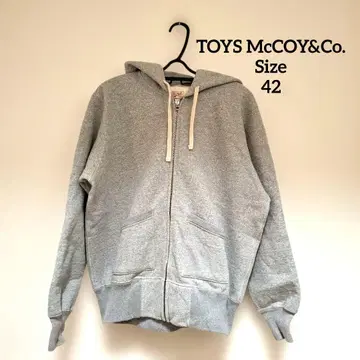 토이즈 맥코이 밀리터리 풀 집업 맨투맨 후드티 속기모