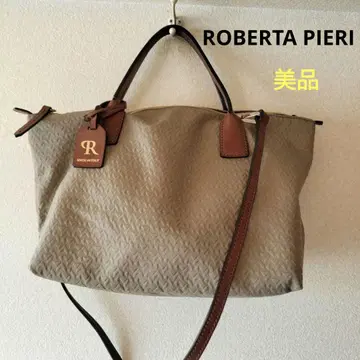 ROBERTA PIERI 마이크로 자카드 타타미 2way 토트백 새상품급