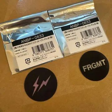 프라그먼트 BLACKPINK 스티커 후지와라 히로시