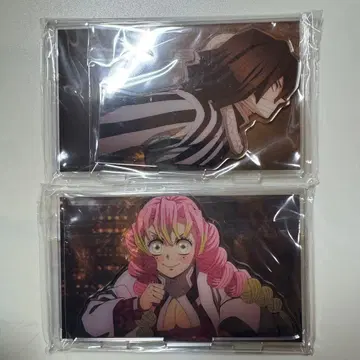 귀멸의 칼날 장면 그대로 아크릴 스탠드 이구로 오바나이 칸로지 미츠리