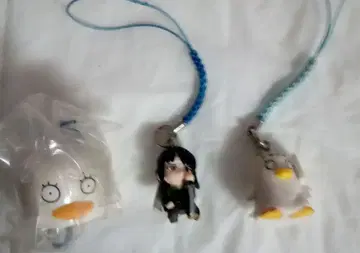 은혼 엘리자베스 가츠라 코타로 뒤집어쓰는 마스코트 스트랩 세트