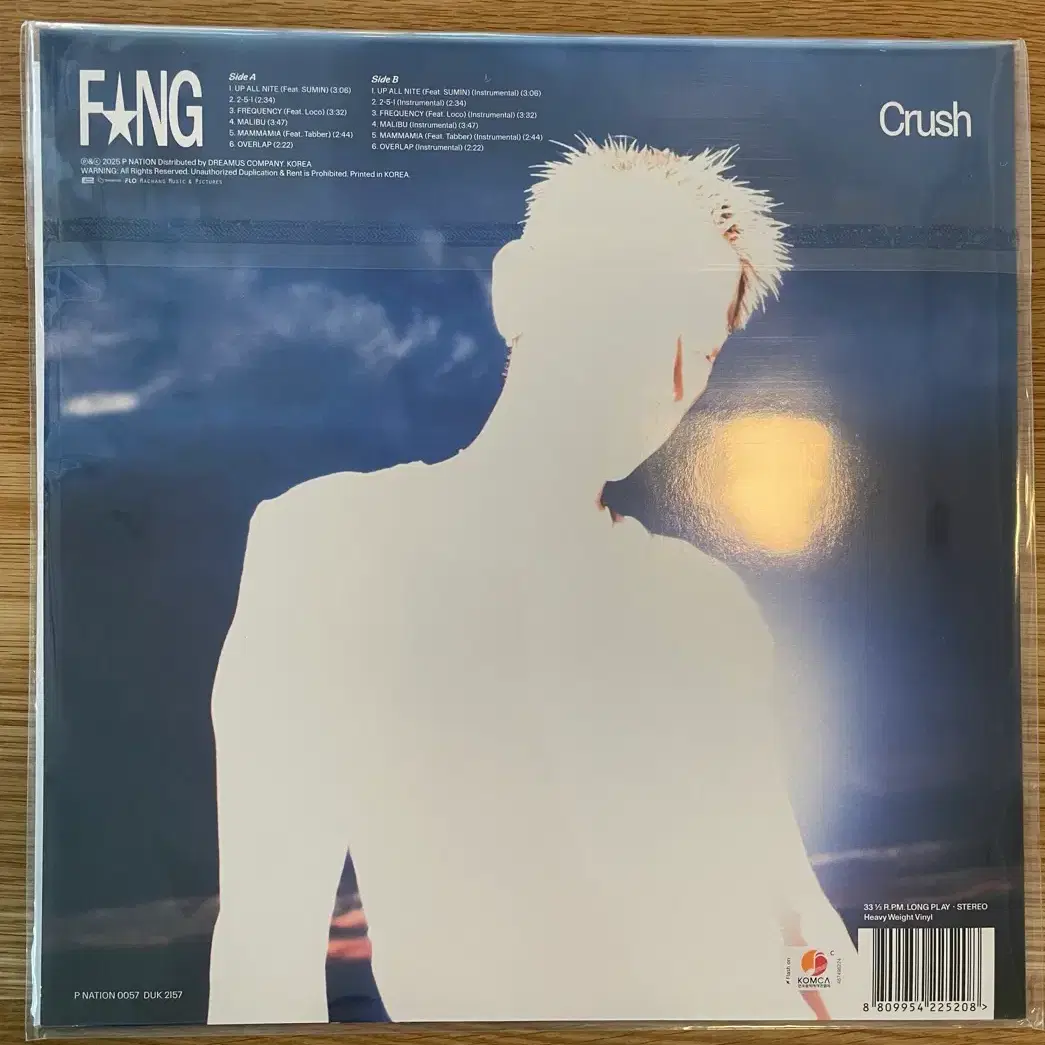 LP] Crush FANG Album EP on Bunjang Global Site.