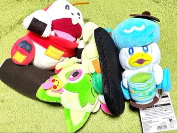 냐오하 쿠와스 뜨아거 세트 봉제 인형 포켓몬 WCS 2023