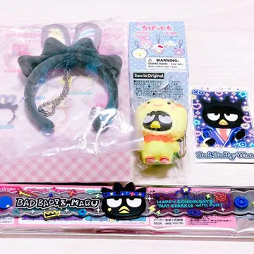 산리오 배트 배츠마루 치비토모나도 4세트