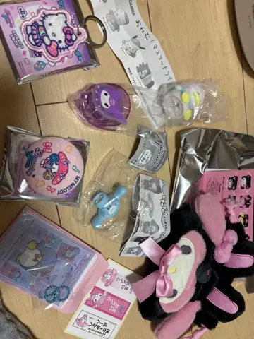 산리오 캐릭터 랜덤 키티 마이멜로디 시나몬 페클 샘