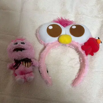 USJ 유니버셜 모피 머리띠 키링