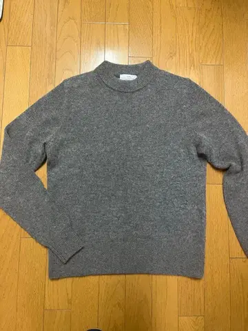 & Other Stories 캐시미어 100% 그레이 크루넥 스웨터