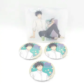 주술회전 럭키 쿠지 후시구로 메구미 아크릴 스탠드 캔뱃지