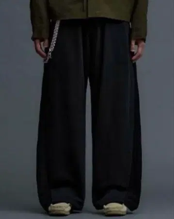 soerte 3way 루즈 인사이드 아웃 스웻 팬츠