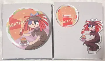 어메이징 디지털 서커스 TADC 카페 아크릴 스탠드 캔뱃지 라가타