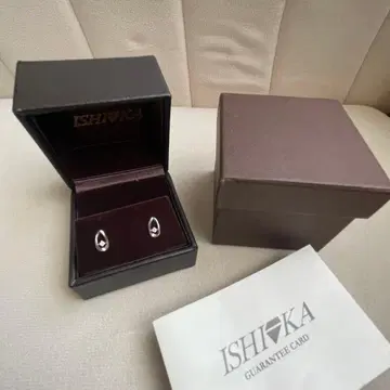 플라티나 다이아 귀걸이 [ 새상품급 ]