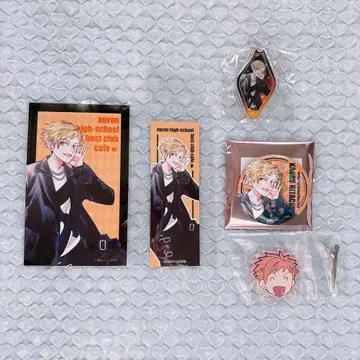 오란고교 호스트부 카페 모텔 키링 가챠가챠 캔뱃지 히타치인 카오루