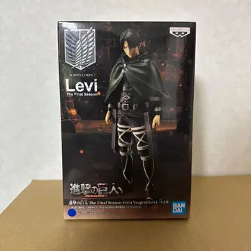 미개봉 새상품 진격의 거인 the final season 리바이 피규어
