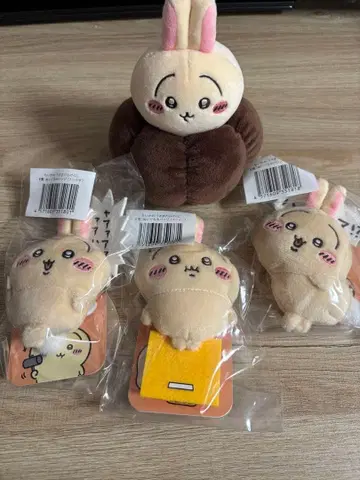 토끼투성이 복권 카눌레 E상 4개 세트