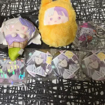 문호 스트레이독스 시그마 캔뱃지 봉제 인형