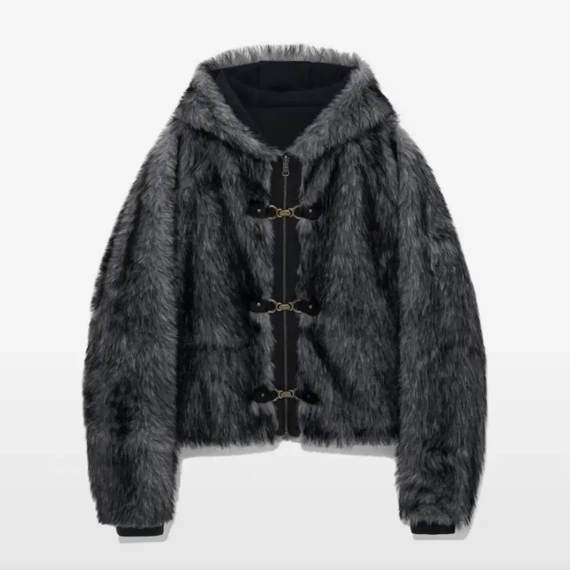 GLOWNY | 글로니 Glowny Reversible Fur Jacket on Bunjang Global Site.