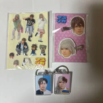 마유리카 스티커 아크릴 키링 앞머리 클립