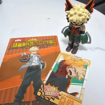 히로아카 바쿠고 카츠키 지로리 피규어 카드 등