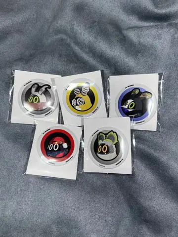 젠레스존제로 훼미리마트 캔뱃지 5세트