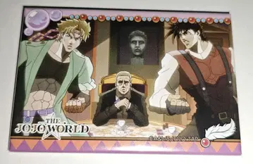 죠죠 시저 스퀘어 캔뱃지 그 6 죠죠 월드 샤봉