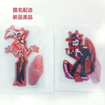 [ 익명 배송 ] 하즈빈 호텔 제일복권 엔젤 하스크 아크릴 스탠드 세트