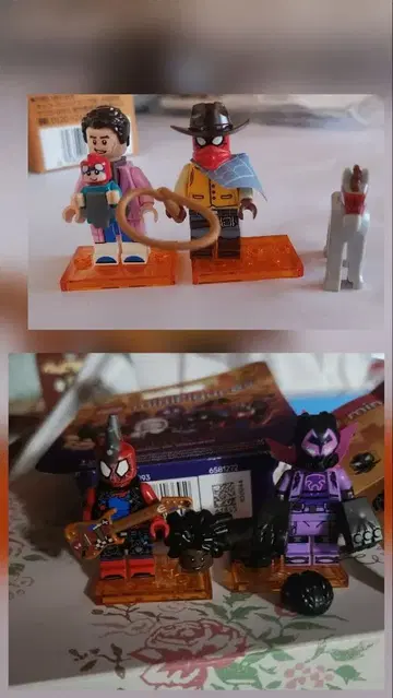 LEGO 스파이더맨 미니 피규어 4체 세트