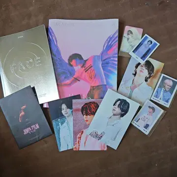 지민 FADE 포토북과 포토카드 세트