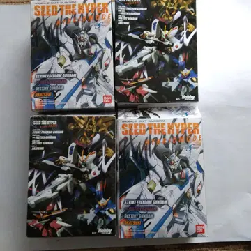 가격 인하 건담 시드 THE HYPER HYBRIDMODE 4체 세트