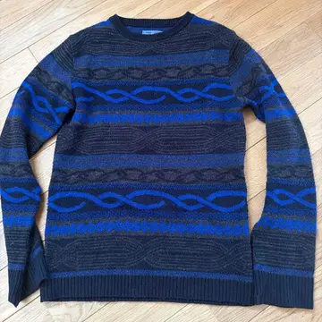 PURE BLUE JAPAN 네이비 블루 스웨터 M 사이즈