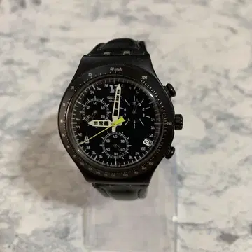 Swatch Irony Chrono 알루미늄 블랙 찰스