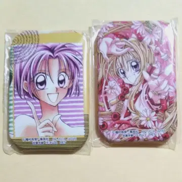 신풍 괴도 잔느 타네무라 아리나 스퀘어 캔뱃지 2개 세트