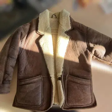 초레어 MASSINI B-3 무스탕 자켓