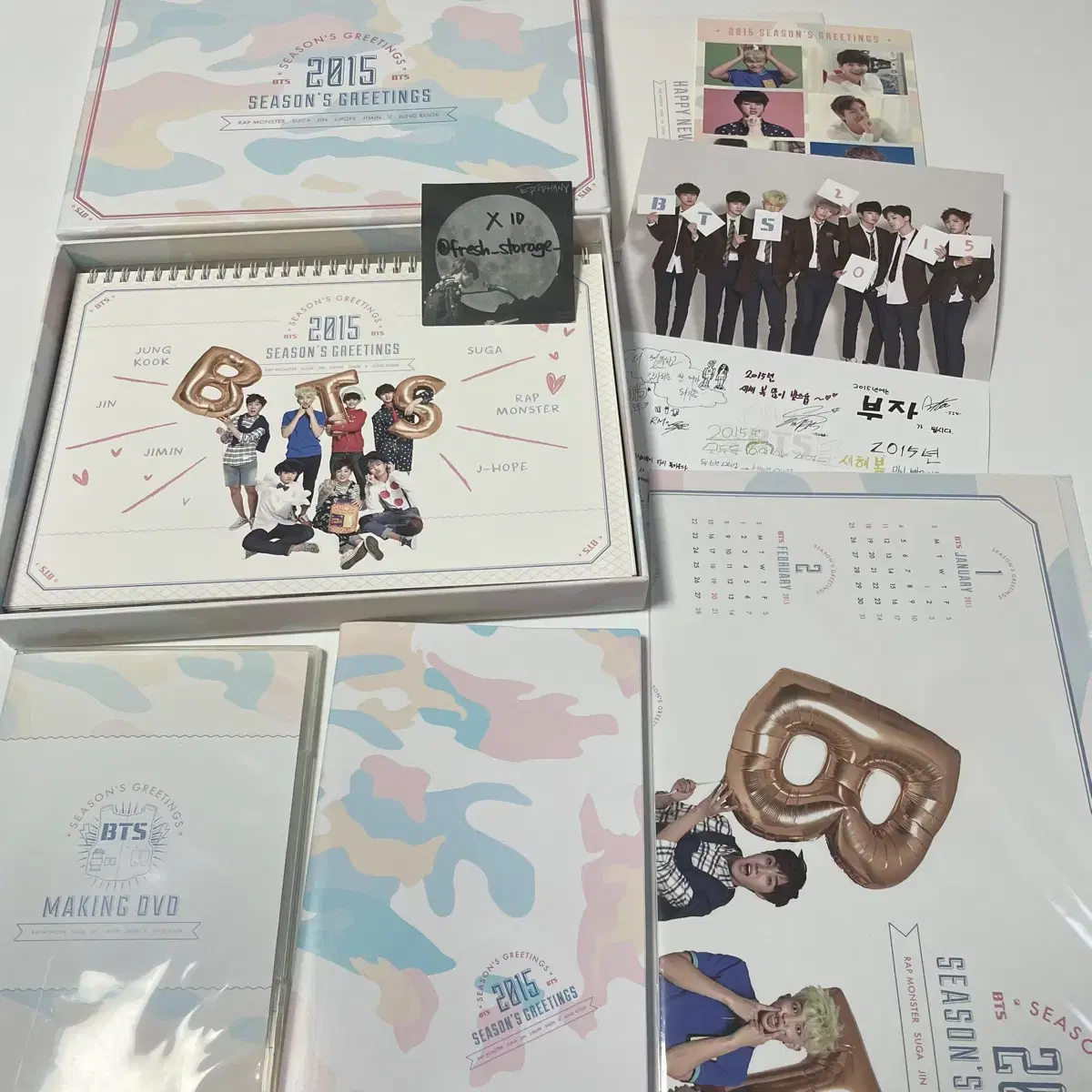 Shop bts2015시그 on Bunjang Global Site - No more Korean account!
