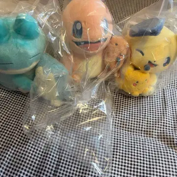 포켓몬 Little Daydream 피츄 꼬부기 잠만보