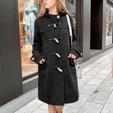 Rady 레이디 더플 코트 블랙 울