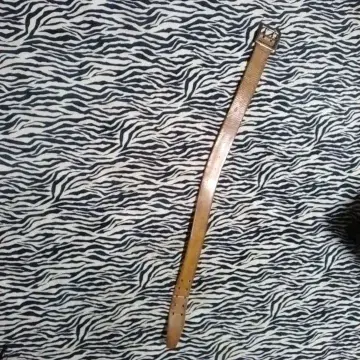 FULL COUNT 가죽 브라운 벨트