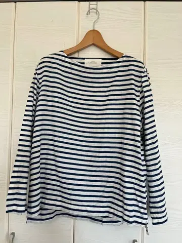 nestRobe '린넨 인디고 염색 보더