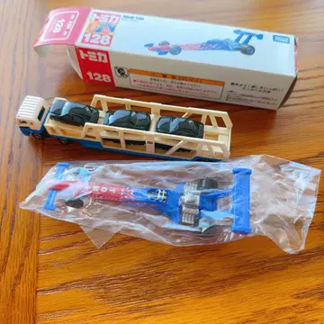 단종 롱 토미카 No.128 드래그 카 No.131 커리어 카