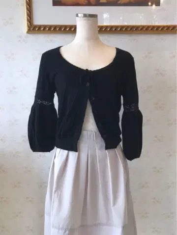 LAISSE PASSE 가디건 블랙 가을 옷