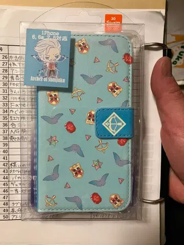 신주쿠의 아처 수첩형 iPhone 케이스 Fate GrandOrder