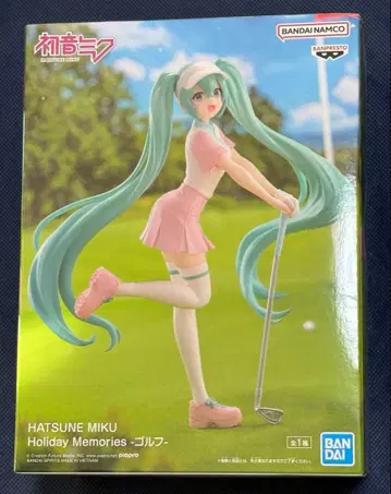 HATSUNE MIKU Holiday Memories 골프 피규어
