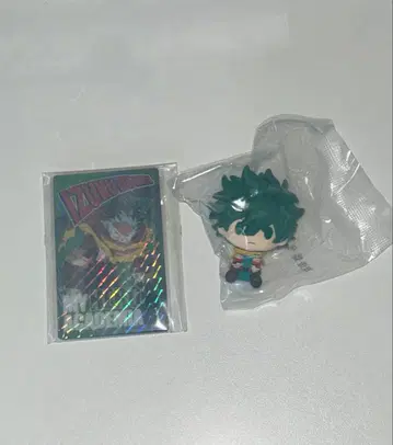 나의 히어로 아카데미아 미도리야 이즈쿠 아크릴 거울 카드 쵸코놋코 세트